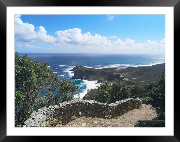 Cape Point  Framed Mounted Print by Adrian Paulsen