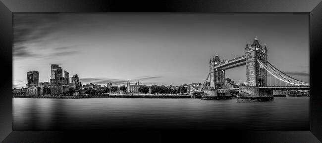 London Panorama Framed Print by Alan Le Bon