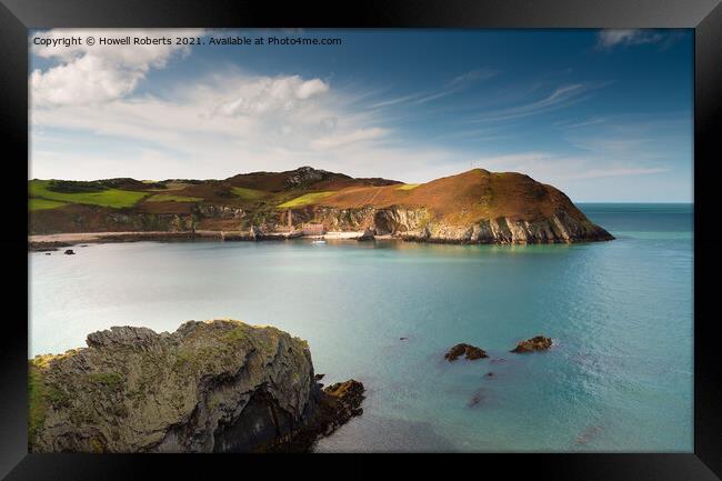 Porth Wen Brickworks Framed Print by Howell Roberts