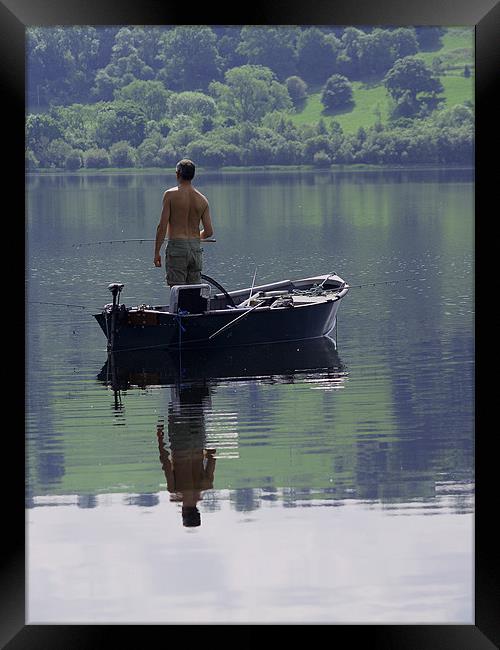 Gone fishing (2) Framed Print by Richard Penlington