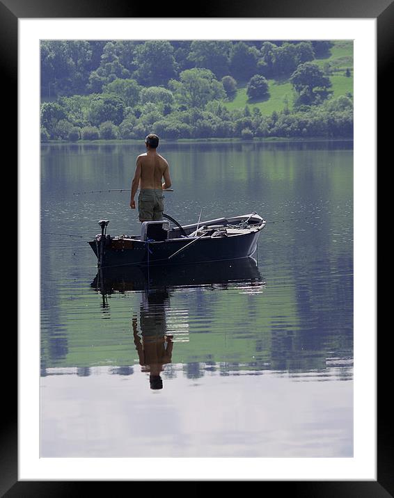 Gone fishing (2) Framed Mounted Print by Richard Penlington