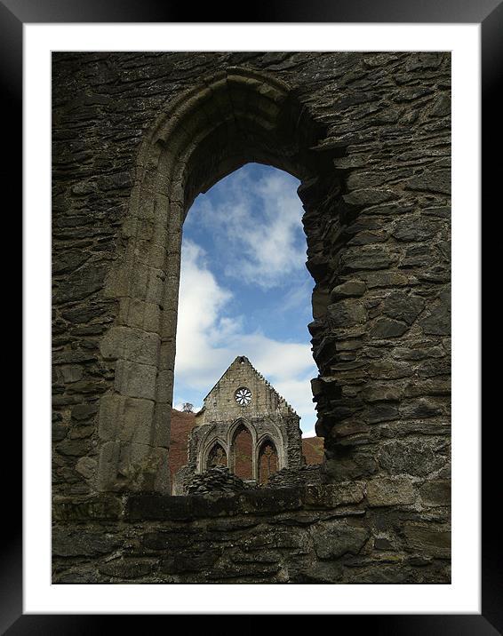 Valle Crucis Abbey Framed Mounted Print by Richard Penlington