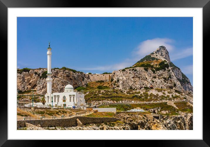 The Heavenly Mosque Framed Mounted Print by Margaret Ryan