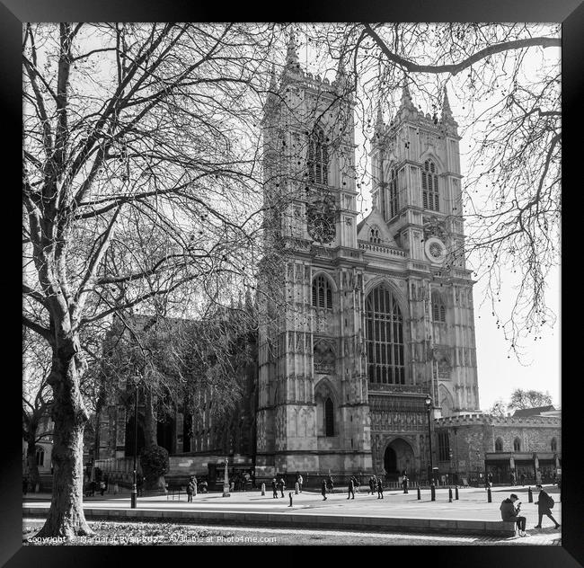 Westminster Abbey Framed Print by Margaret Ryan