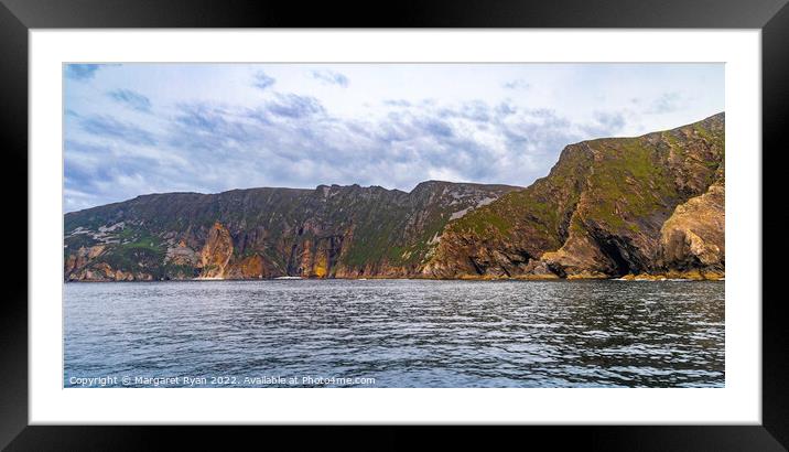 Towering Giants of Donegal Framed Mounted Print by Margaret Ryan