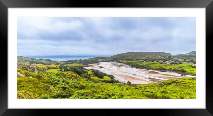 Donegal Teelin Bay  Framed Mounted Print by Margaret Ryan