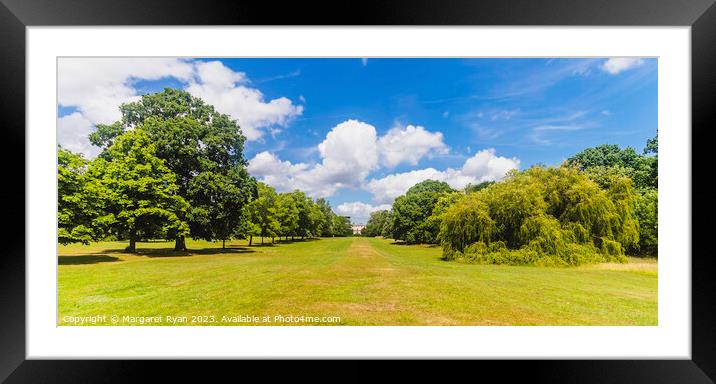 Canons Park Framed Mounted Print by Margaret Ryan