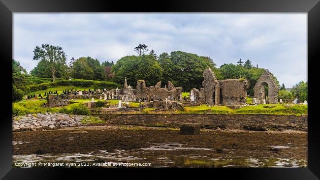 Donegal Abbey Framed Print by Margaret Ryan