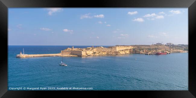 Fort Ricasoli Malta Framed Print by Margaret Ryan