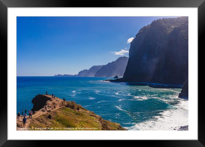 Madeira's Northern Coast  Framed Mounted Print by Margaret Ryan