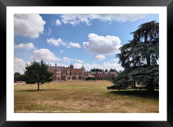 Sandringham  Framed Mounted Print by Les Schofield