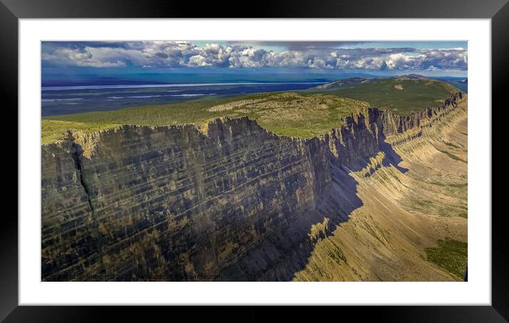 Discovery Ridge Canada NWT Framed Mounted Print by Marc Hill