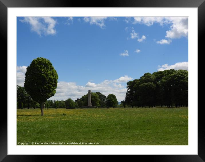 Rickerby Park Framed Mounted Print by Rachel Goodfellow