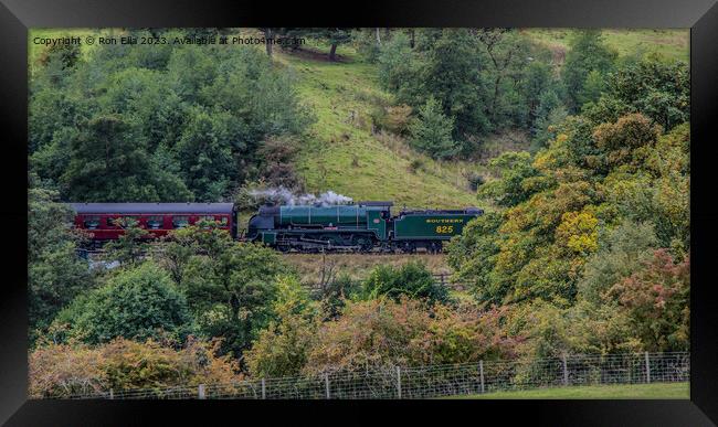 Rolling through North Yorkshire Framed Print by Ron Ella