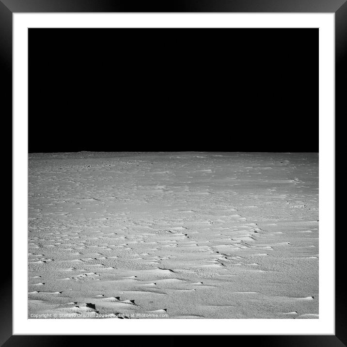 Lunar VIII (2011) Framed Mounted Print by Stefano Orazzini
