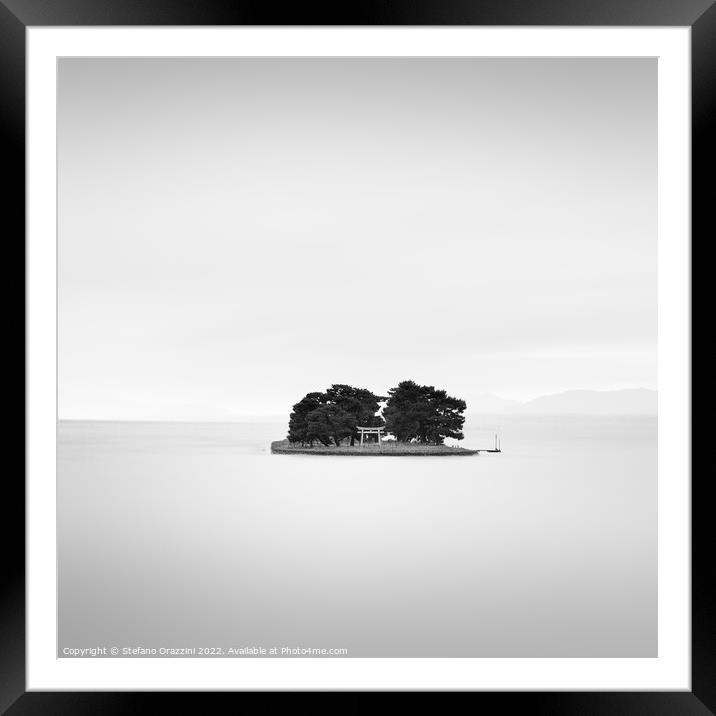 Yomegashima island, Study II. Matsue, Japan Framed Mounted Print by Stefano Orazzini