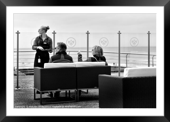 Street Photography Collection of 6 Photographs Framed Mounted Print by Malcolm White