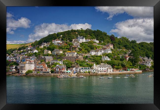 Kingswear Dartmouth South Devon England UK Framed Print by John Gilham