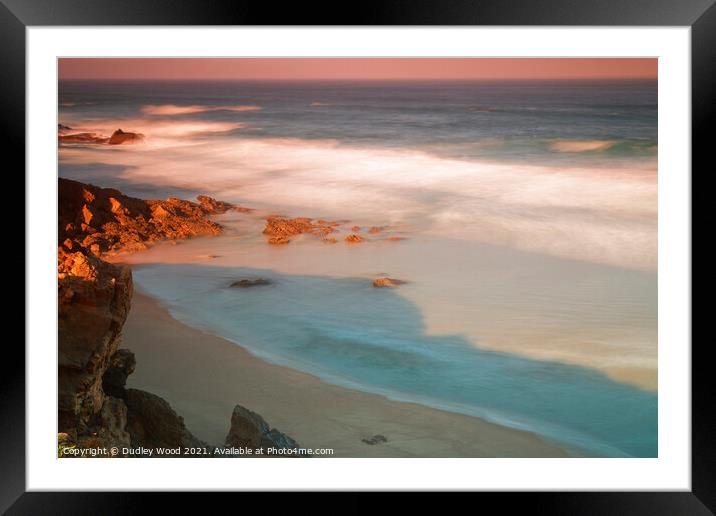 Serenity at Sunrise Framed Mounted Print by Dudley Wood