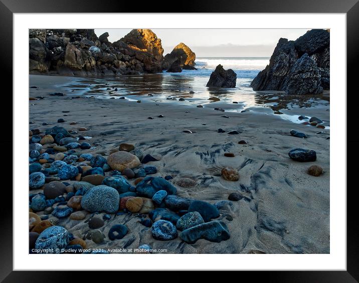 Majestic Morning at Abano Beach Framed Mounted Print by Dudley Wood