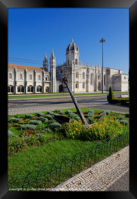Majestic Jeronimos Monastery Framed Print by Dudley Wood
