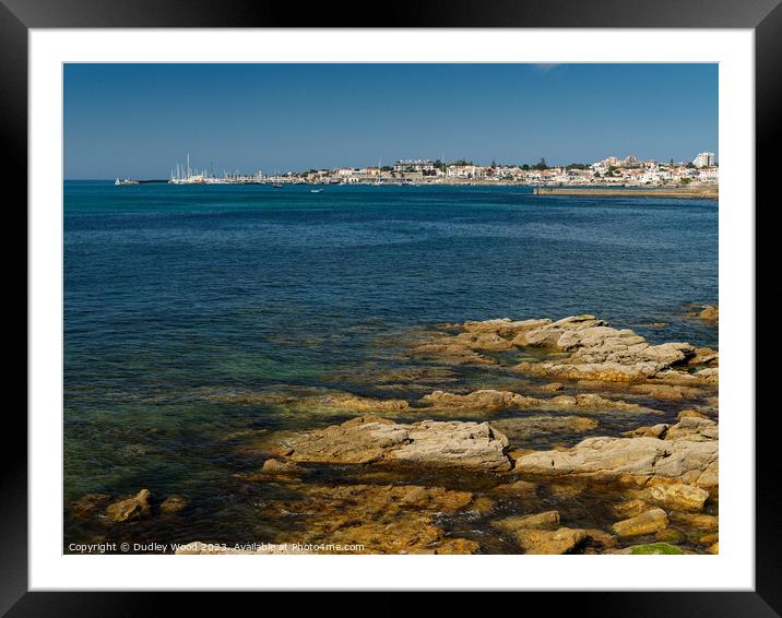 Cascais view 2 Framed Mounted Print by Dudley Wood