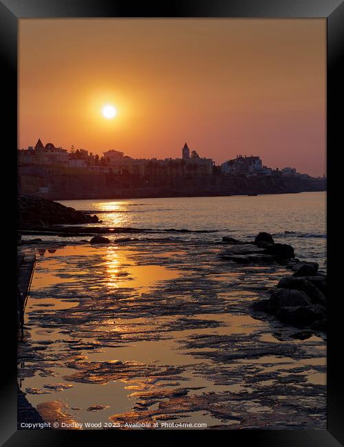 Golden light Framed Print by Dudley Wood