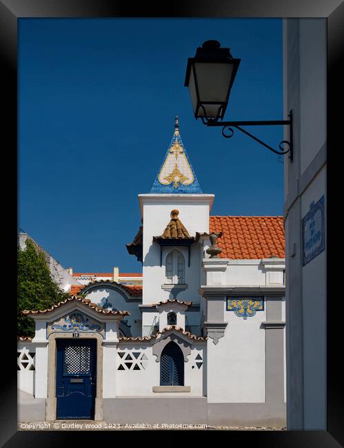 Charming Portuguese Abode Framed Print by Dudley Wood