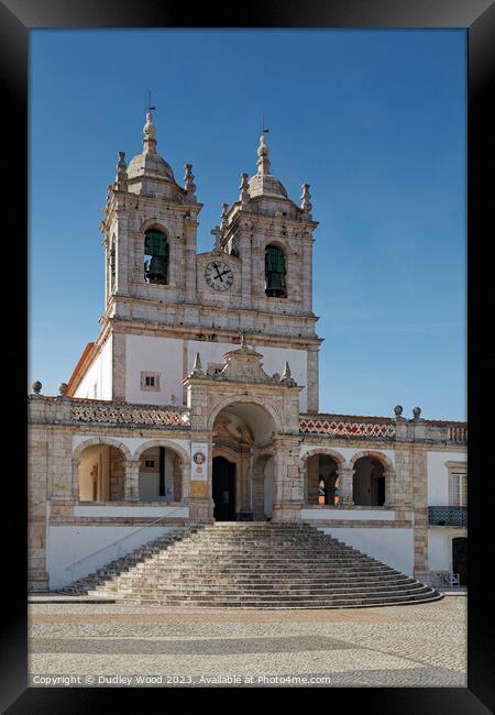 Church Nazare Framed Print by Dudley Wood