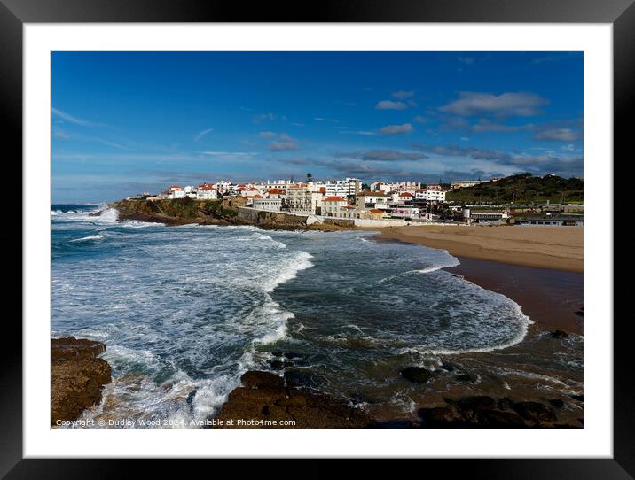 Praia das Maças Framed Mounted Print by Dudley Wood