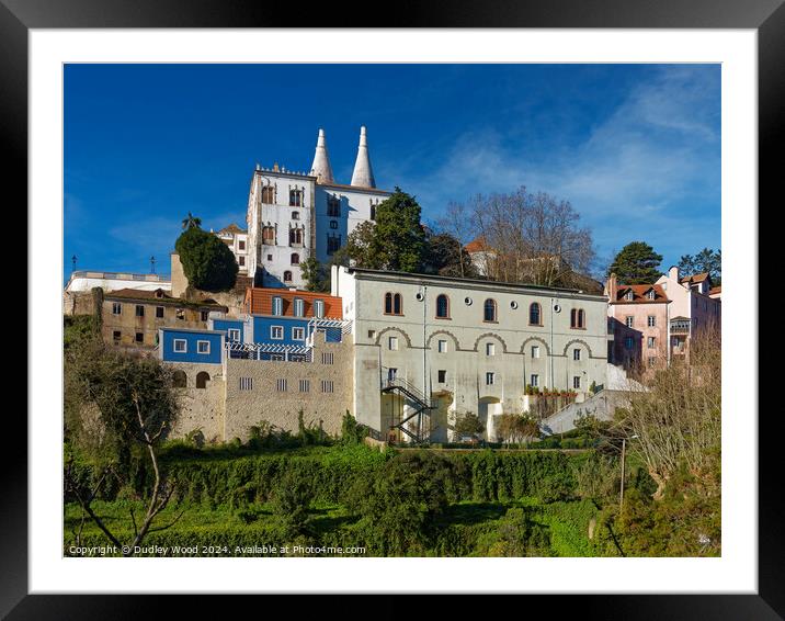Sintra Palace 1 Framed Mounted Print by Dudley Wood