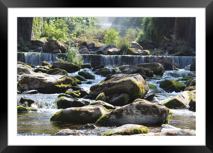 Outdoor stonerock Framed Mounted Print by Dean Johnson