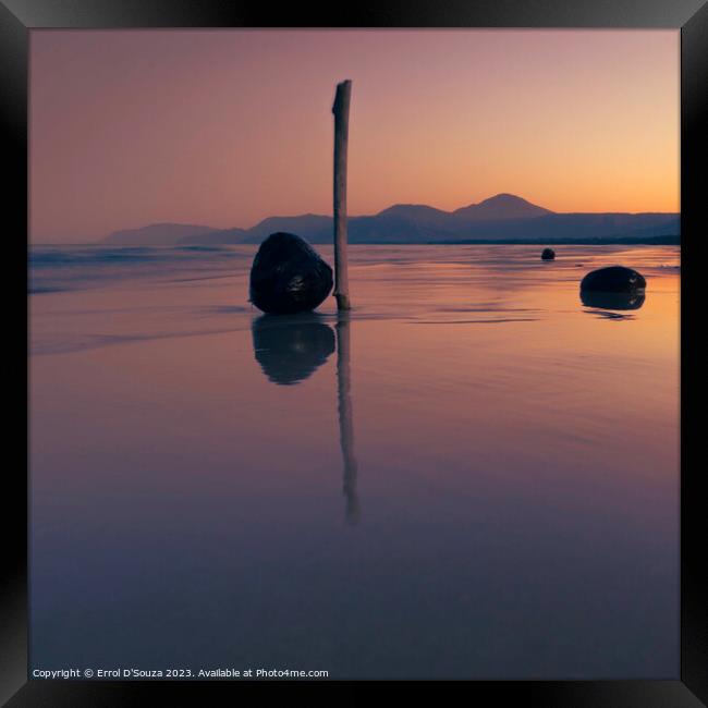 Four Mile Beach Port Douglas Sunset Framed Print by Errol D'Souza