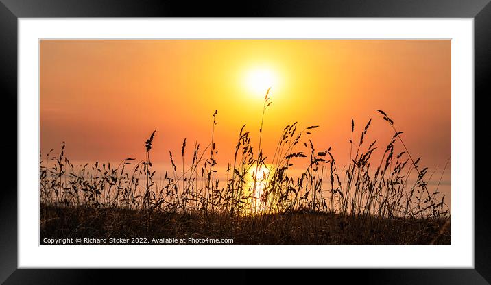 Seeing The Light Framed Mounted Print by Richard Stoker