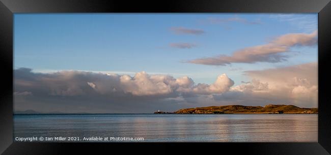 Seascape, Anglesey, North Wales Framed Print by Ian Miller