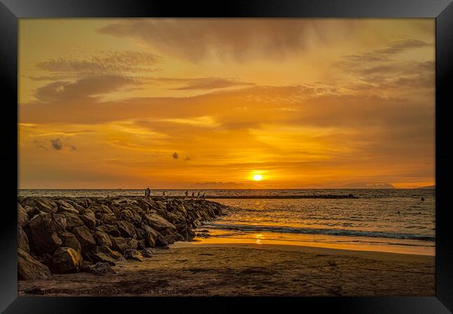 Sunset Framed Print by Alan Jackson