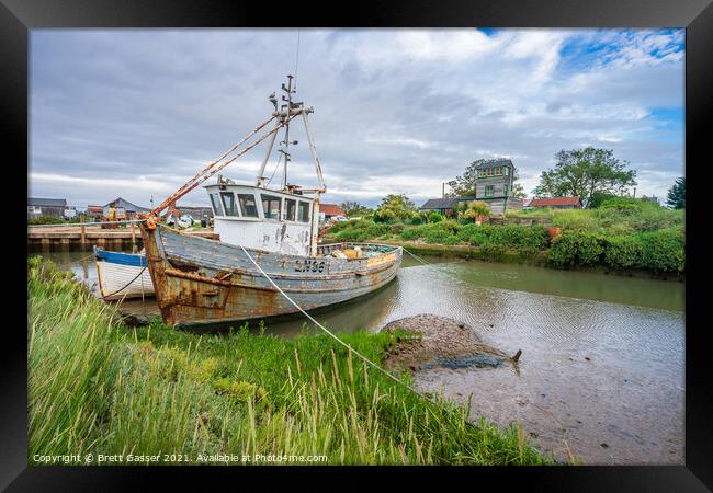 Brancaster Staithe Framed Print by Brett Gasser