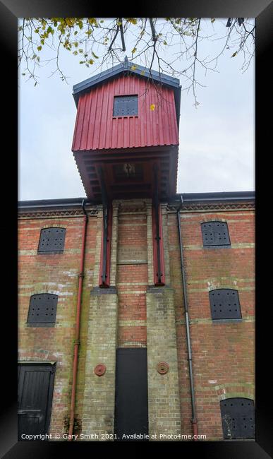 The Maltings Looking Up Framed Print by GJS Photography Artist