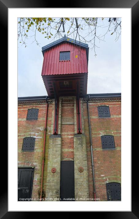 The Maltings Looking Up Framed Mounted Print by GJS Photography Artist