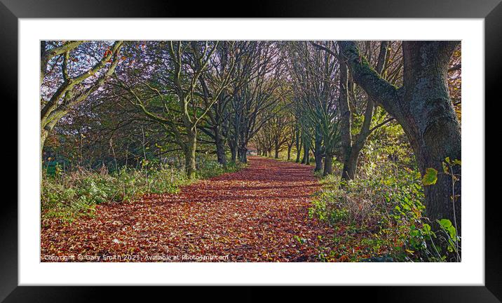 Queen Mother's  Avenue Dereham Framed Mounted Print by GJS Photography Artist