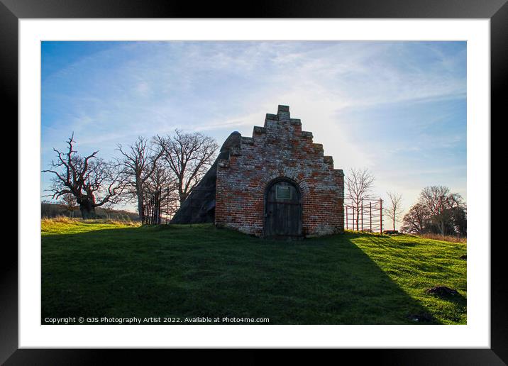 Ice House 1750-60 Framed Mounted Print by GJS Photography Artist