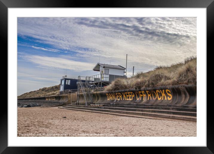Coastguard and Lifeguard Stations Framed Mounted Print by GJS Photography Artist