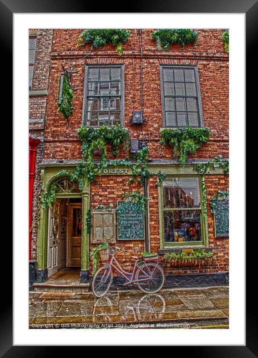 Forest Resturant York Framed Mounted Print by GJS Photography Artist