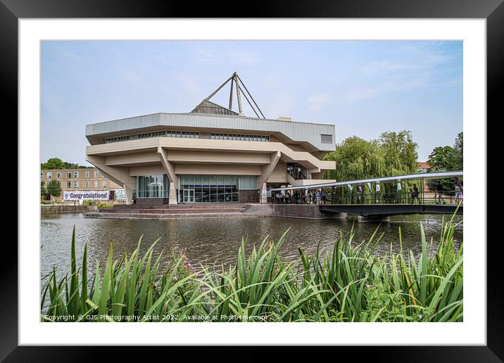 Central Hall Graduation Building  Framed Mounted Print by GJS Photography Artist