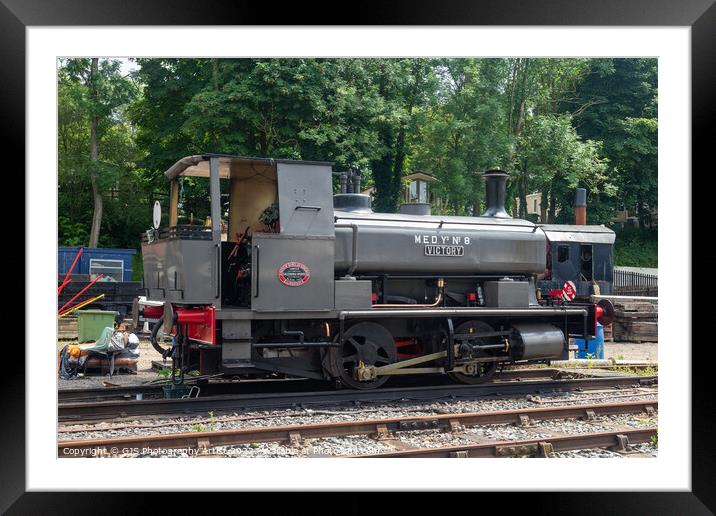 Victory Fireless Loco Framed Mounted Print by GJS Photography Artist