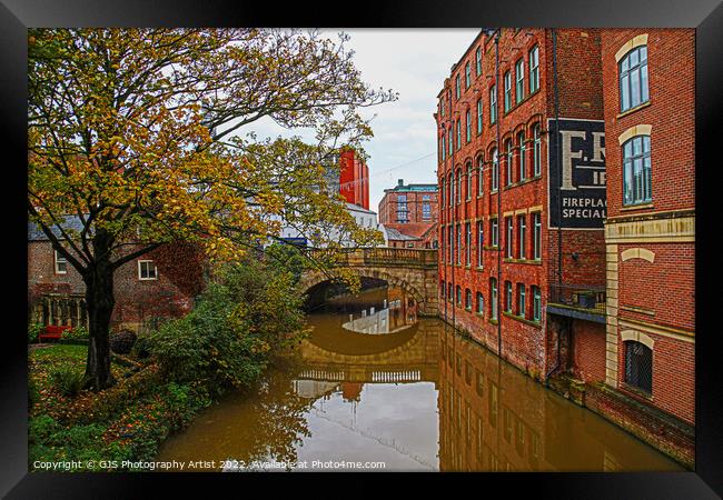 Reflections of Foss Framed Print by GJS Photography Artist