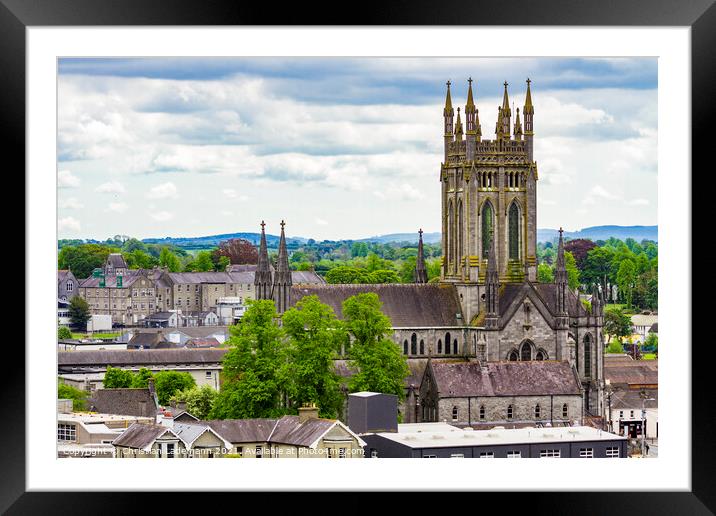 Kilkenny, St. Mary's Cathedral, Ireland Framed Mounted Print by Christian Lademann