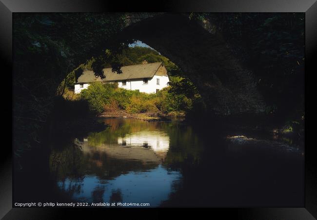 The Farmhouse Framed Print by philip kennedy