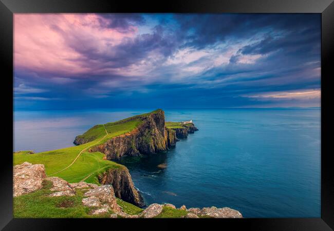 Neist point  Framed Print by Antwan Janssen