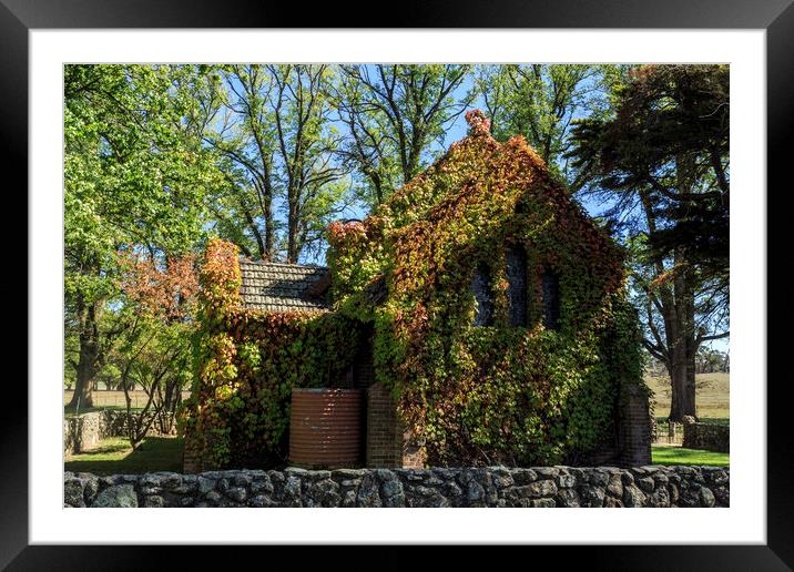 Gostwyck Chapel - All Saints Anglican Church Framed Mounted Print by Antonio Ribeiro